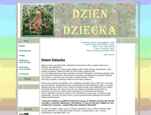 Tablet Screenshot of dziendziecka.swieta.biz