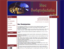 Tablet Screenshot of nocswietojanska.swieta.biz